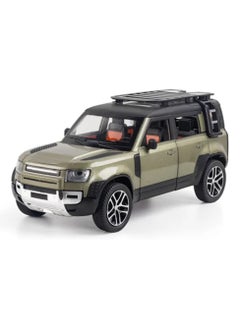 Toyland 1:24 Scale Die-Cast SUV Model with Lights, Sounds & Pull-Back Action – Opening Doors & Detailed Interior  - Image 1