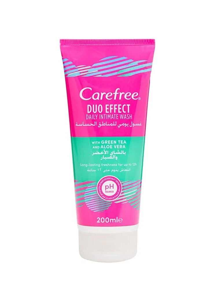 Carefree Daily Intimate Wash with Green Tea and Aloe Vera - Image 1