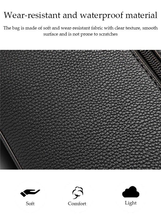 DUNISO Women's Shoulder Bag, Soft Leather Messenger Bag, Simple And Fashionable Handbag, Geometric Bag With Flower Pendant, Adjustable Shoulder Strap, Suitable For Commuting, Travel, Shopping, Storage And Organization - Image 5