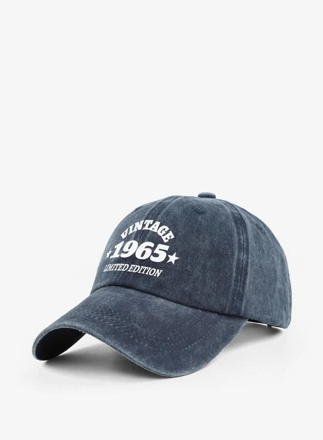 تايك تو قبعة بيسبول بطبعة كتابة