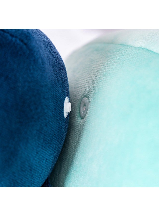 Gloveleya Toddler Backpack For Girls Kids Backpacks Soft Girl Toys Plush Baby Girl Gifts With Plush Princess Jasmins Doll Aqua 9" - Image 5