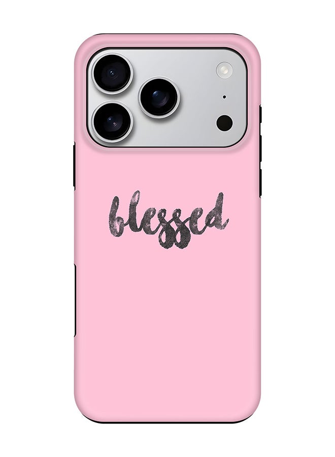 Stylizedd Tough Pro Magnetic Case for iPhone 17 Pro, Dual Layer hybrid PC + TPU Mobile Cover Matte - Blessed
