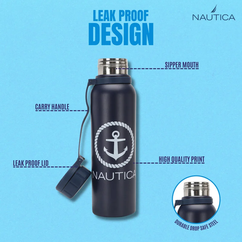 نوتيكا Nautica 1 Stainless Steel Water Bottle