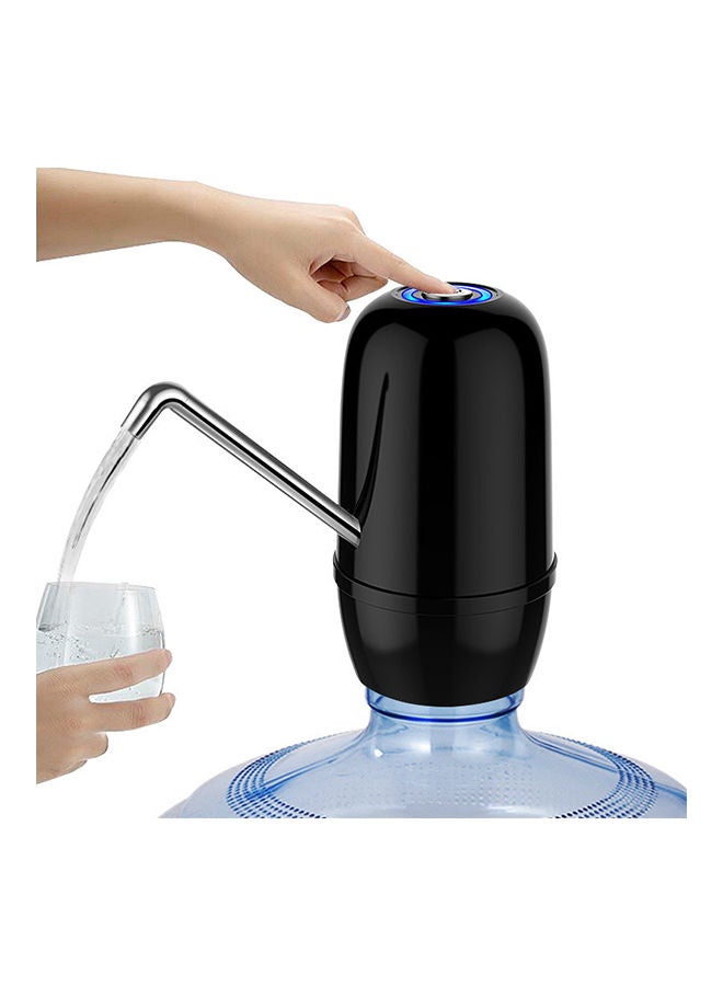 NIBEMINENT Jipush Rechargeable Water Dispenser And Feeder Suction Black 6.4x13.6centimeter 