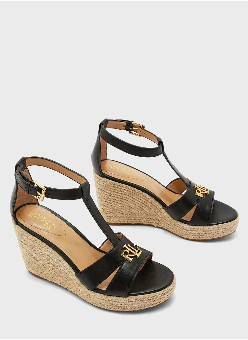 Lauren Ralph Lauren Hale Casual Wedge Sandals