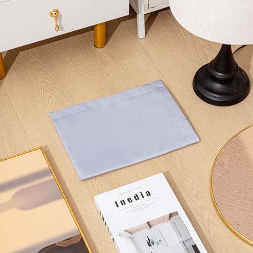 Baquler 2 Pcs 2 x 2 ft Fluorescent Light Covers for Ceiling Lights Classroom Magnetic Light Filters for Reducing Harsh Glare Flicker for Office Classroom Home Drop Ceiling(Gray) - Image 5