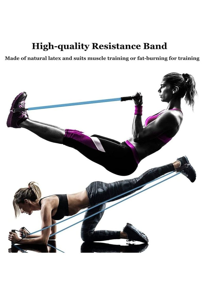 Maston 10 in 1 Push Up Plank with Resistance Band Portable Foldable Muscle Home Indoor Outdoor Strength Training Equipment - Image 3