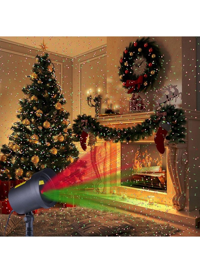 Fisca Laser Christmas Projector Lights Outdoor, Waterproof Red and Green Star Lights Projector Decoration for Christmas Indoor Holiday Birthday Party - Image 5