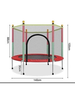 Generic Children's Net Pad Trampoline with Enclosure - Support 200kg  - Image 3