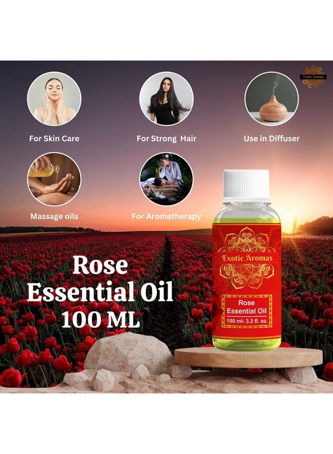 Exotic Aromas Rose Essential Oil100 Ml - Image 3