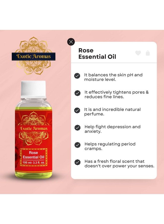 Exotic Aromas Rose Essential Oil100 Ml - Image 5