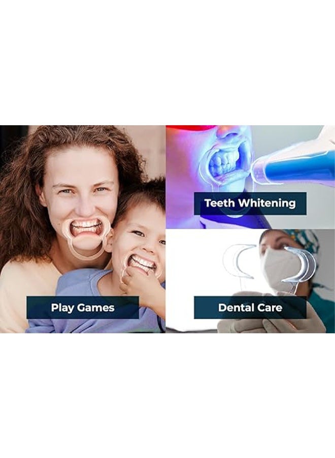 YJ 10 Piece Opener Dental Cheek Lip Retractor for Mouth Guard Blue 0.04kg, Blue, Large, Medium, Small Three Models - Image 4