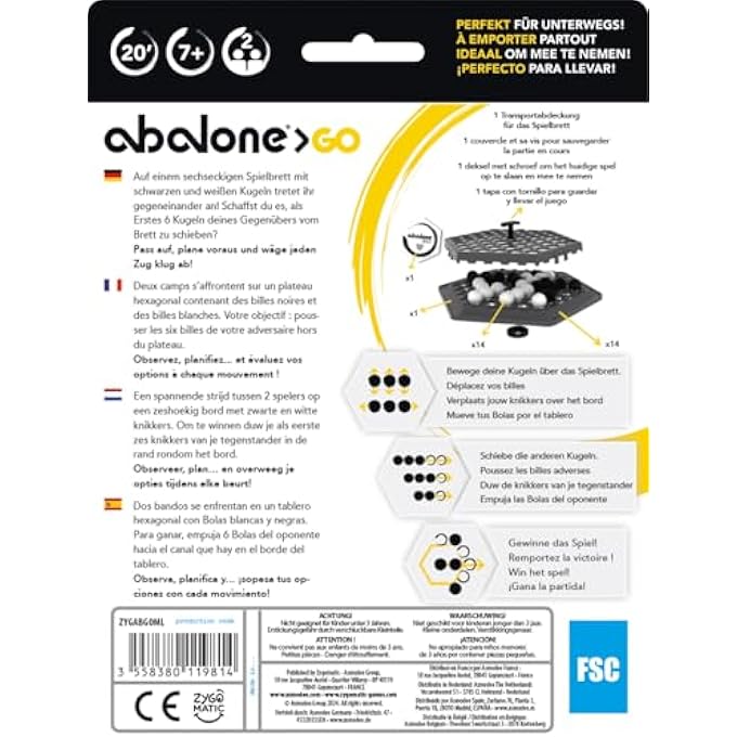 Asmodee Abalone Go - Image 5