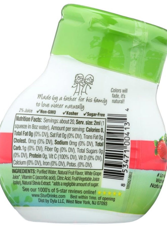 Stur Strawberry Watermelon - Liquid Water Enhancement, 1.42 Ounce Bottle (Pack of 3) - Image 3