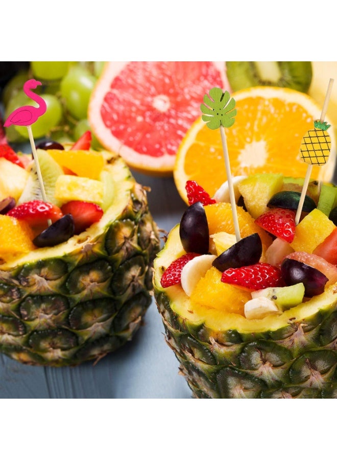 Hayat Comfort 100Pcs Cocktail Picks, Fruit Sticks, Fancy Toothpicks, Pearl Fancy Bamboo Toothpicks, Decorative Fancy Toothpicks for Party Birthday Wedding Supplies, Appetizers, Charcuterie Boards Accessories for Christmas Party(12cm) - Image 5