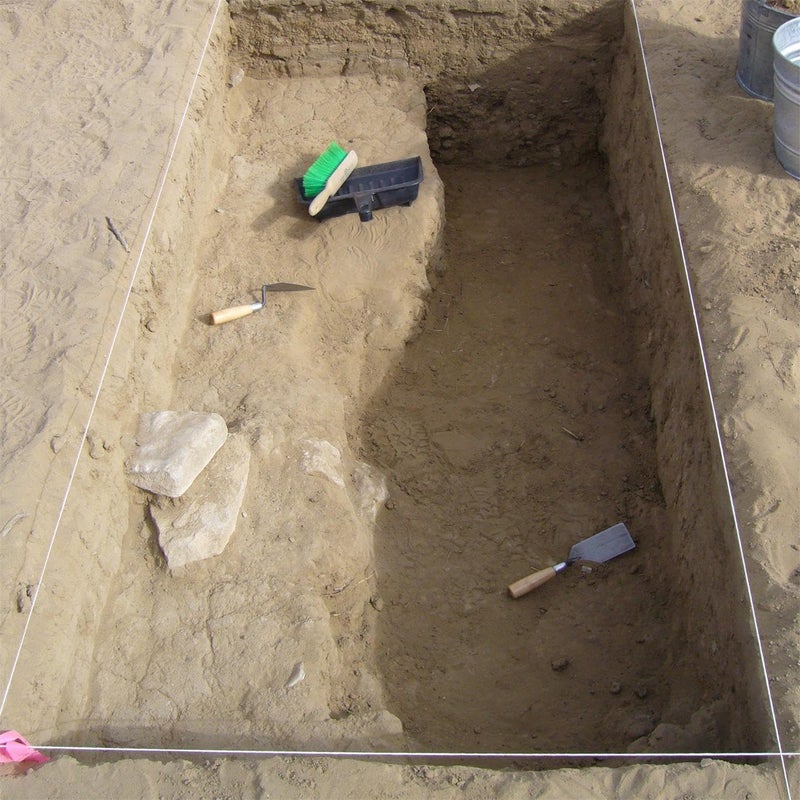 MARSHALLTOWN مجرفة مارشالتاون الأثرية، شفرة بنمط لندن 4 × 2 بوصة، فولاذ عالي الكربون، مقبض خشبي، مصنوعة في الولايات المتحدة الأمريكية، 46 114S - Image 3