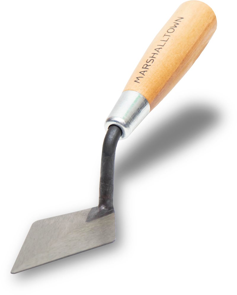 MARSHALLTOWN مجرفة مارشالتاون الأثرية، شفرة بنمط لندن 4 × 2 بوصة، فولاذ عالي الكربون، مقبض خشبي، مصنوعة في الولايات المتحدة الأمريكية، 46 114S - Image 1