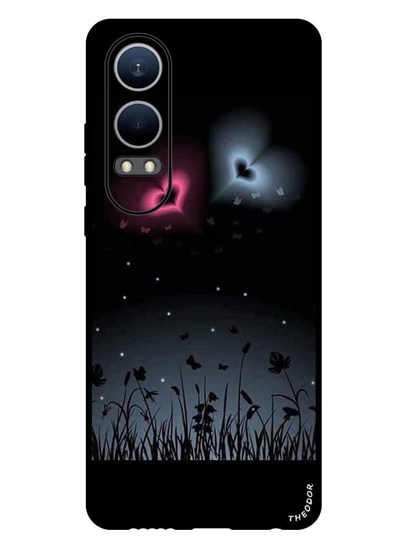 Theodor Protective Case Anti Scratch Shock Proof Bumper Cover For Oppo K12x (China) Two Hearts (2) - Image 1