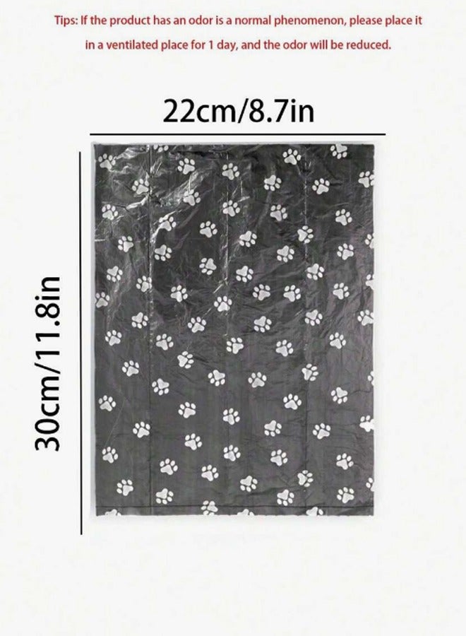 ZCM-HAPPY 20 PCS Rolls of Elegant Pets Disposable Large Biodegradable Leak Proof Bags - Image 2