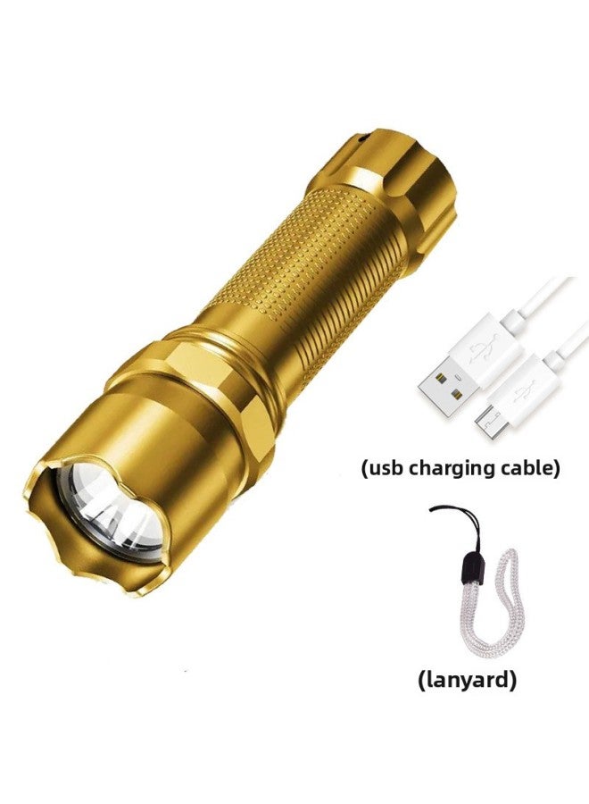 Super Bright Flashlight Special Force Strong Light Rechargeable Small Outdoor Durable Portable Mini Multifunctional Remote Light