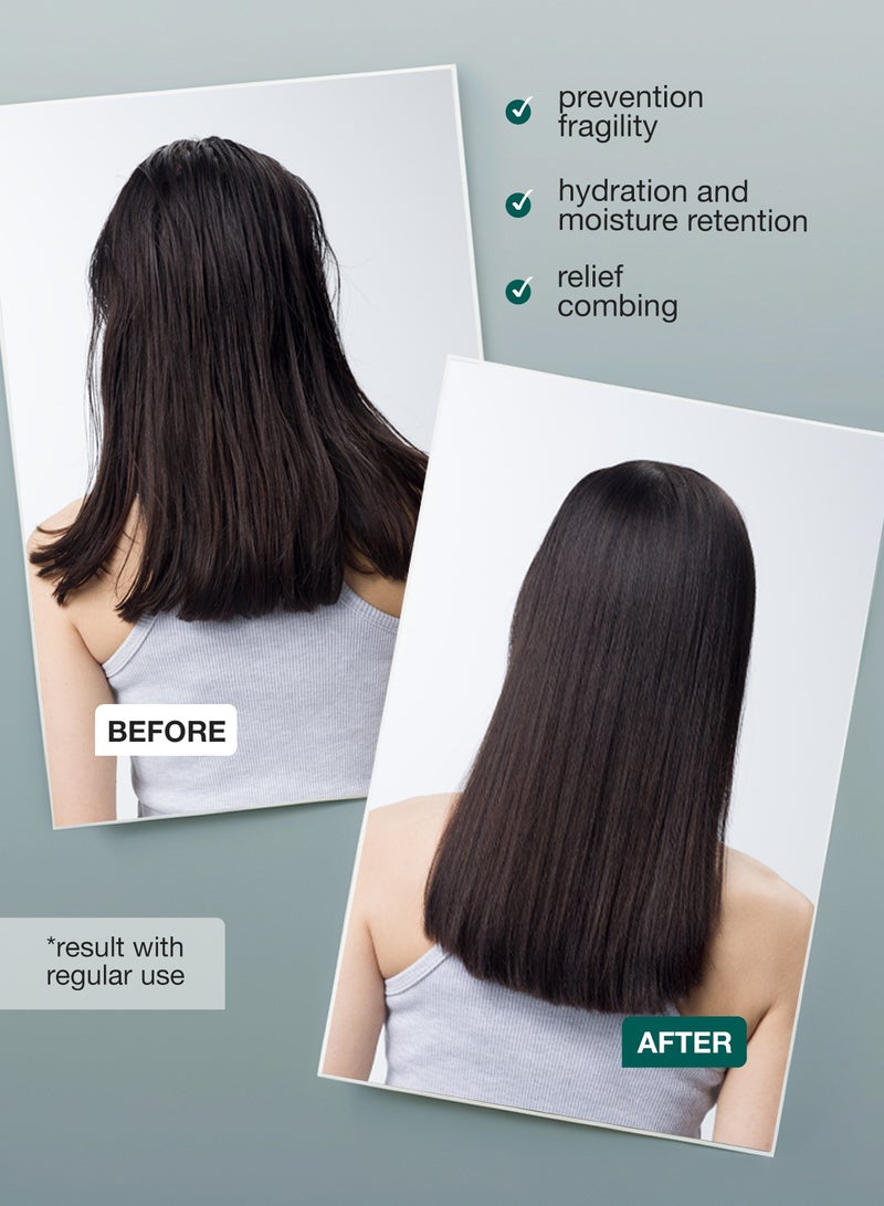 تاش شامبو فلاريو المرطِّب. يعيد توازن الترطيب للشعر وفروة الرأس، ينعّم ويفك تشابك الشعر، ينظف بلطف من الشوائب. شامبو طبيعي (300 مل) - Image 3