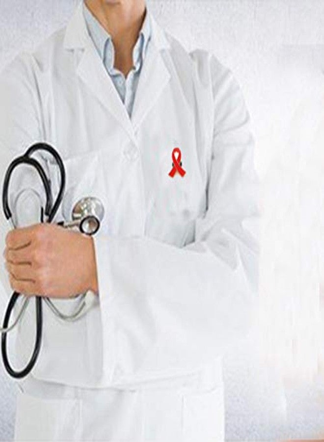 Alodidae Red Ribbon Pin 25 Pcs AIDS Awareness Lapel Brooch Hope Pins - Image 4