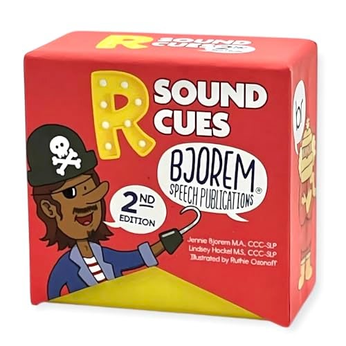 Bjorem Speech R Sound Cues Second Edition Speech Therapy Cards for Kids Visual Auditory Cueing for R Sound Remediation and Generalization - Image 1