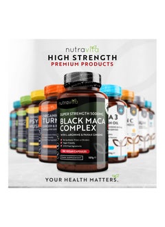 Nutravita Maca Root Capsules 5000mg (High Strength) – 180 Vegan capsules  - Image 4