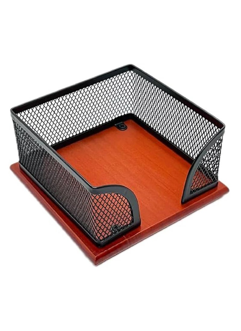 Generic Wooden pen and paper holder, multi-functional - suitable for the office, home and school  - Image 1