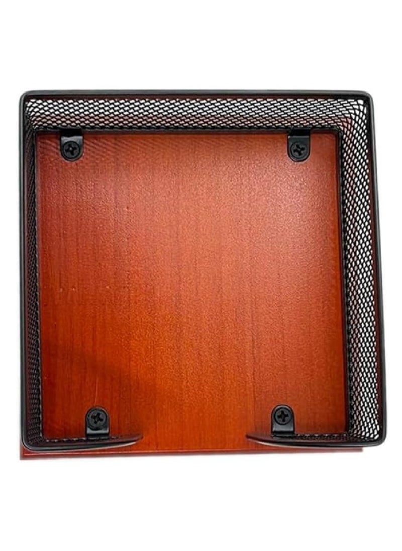 Generic Wooden pen and paper holder, multi-functional - suitable for the office, home and school  - Image 3