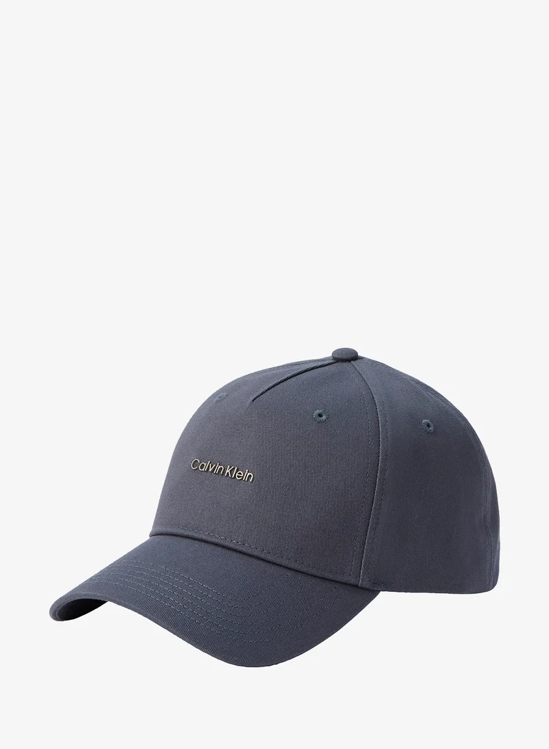 Calvin Klein Metal Logo Twill Baseball Cap