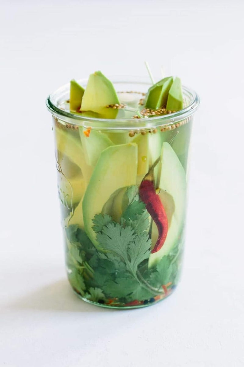 Weck برطمانات التعليب 743-28.7 أونصة سائلة برطمانات مصنوعة من الزجاج الشفاف - برطمان تعليب صديق للبيئة - تخزين للطعام، الزبادي مع غطاء محكم الإغلاق - مجموعة برطمانات طويلة سعة 3/4 لتر - مجموعة من (2 برطمان) - Image 3