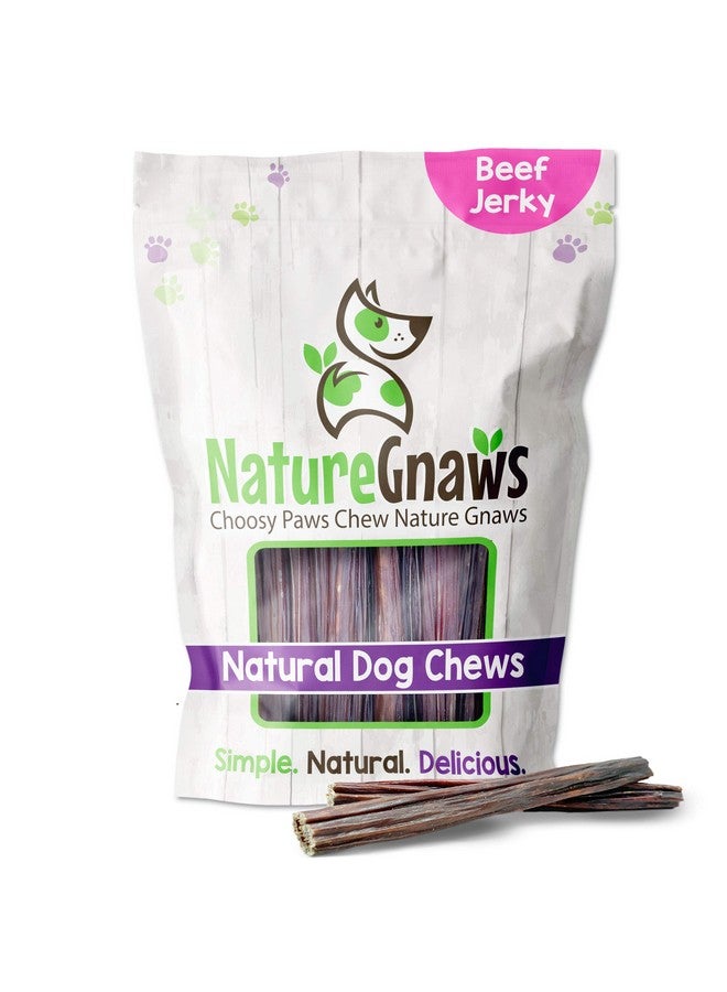 Nature Beef Gullet Sticks For Dogs 56" (1Lb)  Natural Beef Jerky Stick Dog Chew Treats  Rawhide Free - Image 1