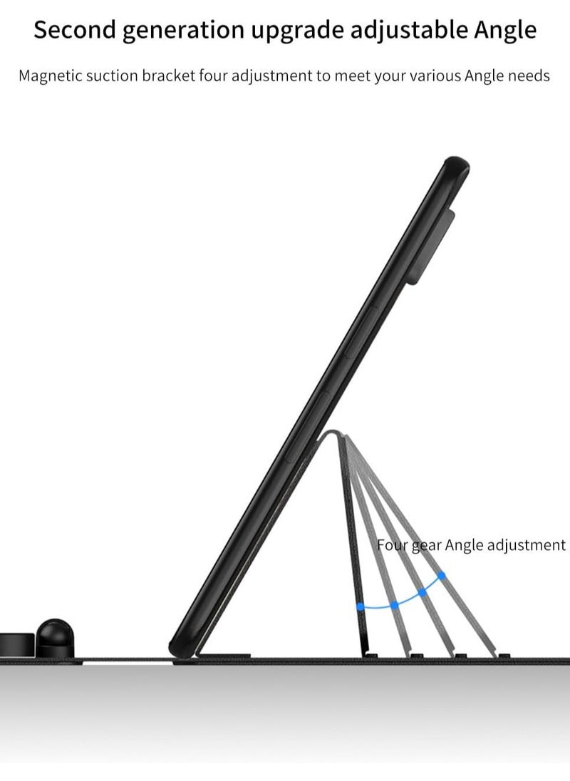 General - Samsung Galaxy Z Fold 5 Folding Screen Mobile Phone, Portable Bluetooth Keyboard Case + S Pen + Mouse + Keyboard, Stand Holster Pen Slot for Galaxy Z Fold 5 - Image 1