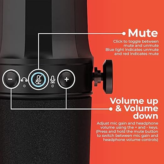 Audio Array Ultimate Podcast Bundle | Dynamic Microphone with USB/XLR Connectivity & 24-Bit/192kHz Audio Interface | Ideal for Podcasting, Streaming, Voice Recording & Content Creation - PB-01 - Image 3