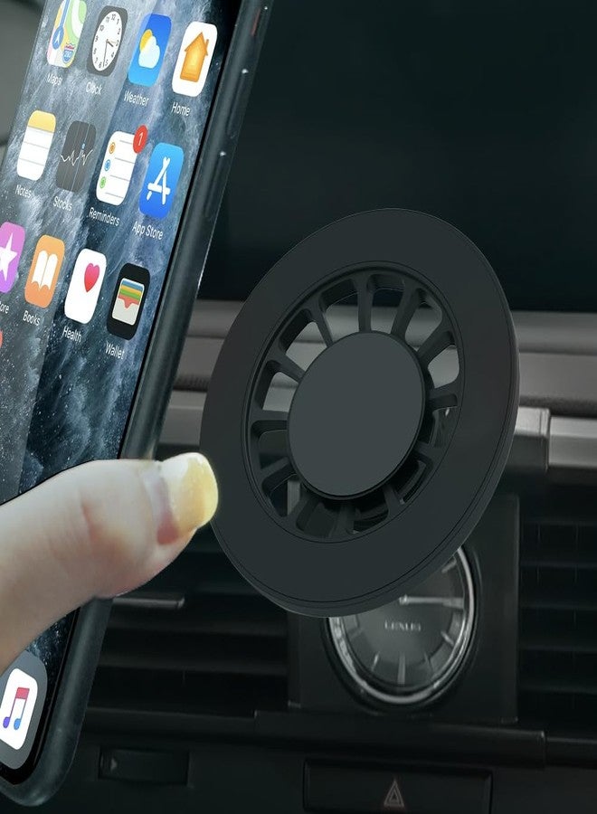 BEERTE Fits MagSafe Car Mount Fit for Lexus RX 350 450h 2016-2022 and Lexus RX 350L 450hL 2018-2022 Hands Free Magnetic Car Phone Holder Fit for iPhone 16 15 14 13 12 Series MagSafe Case All Phones - Image 1