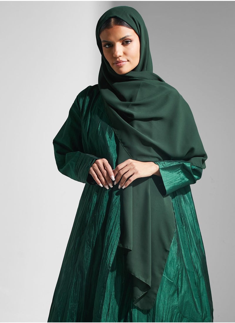 Collar Detail Abaya