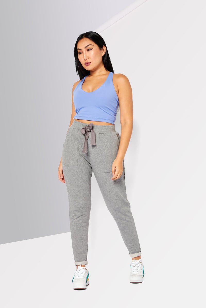 DKNY Sport Women Sportswear Fit Sleeveless Training Top, Light Blue - Image 2