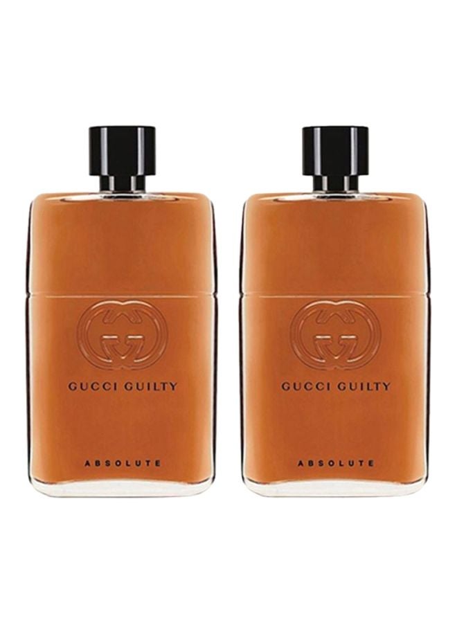 GUCCI 2-Piece Guilty Absolute EDP Gift Set 2x90ml - Image 2