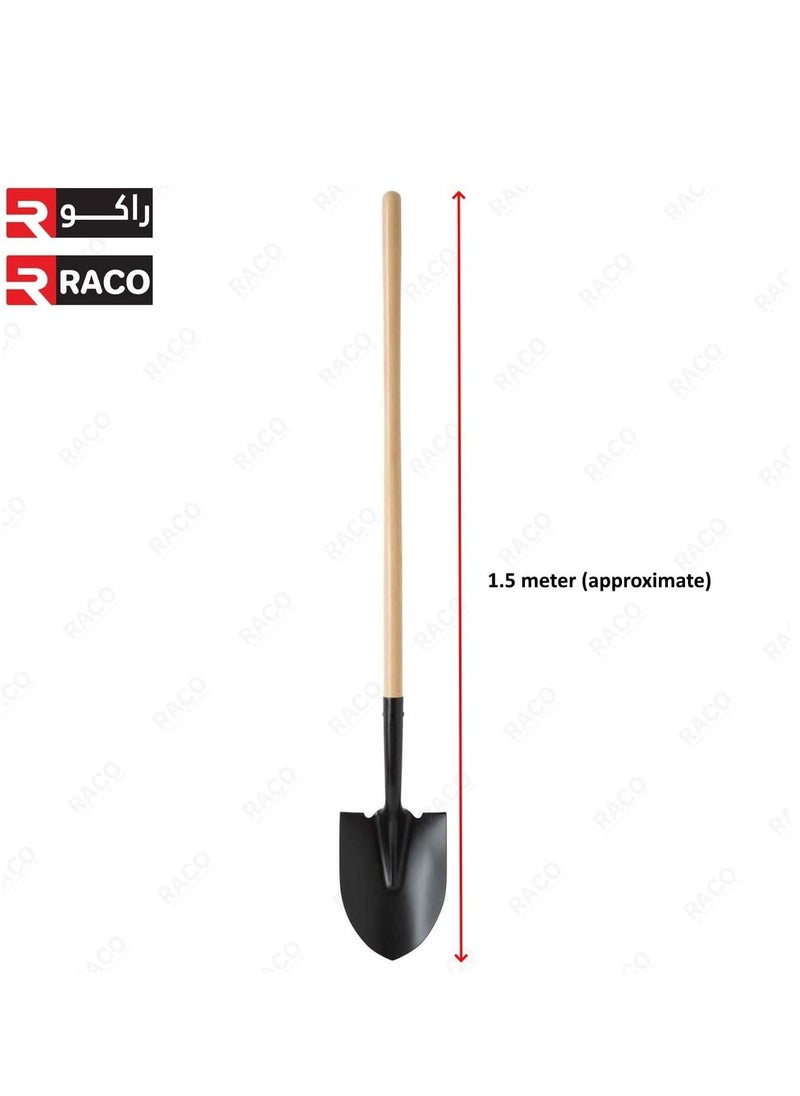 Heavy Duty Wooden Handle Digging Shovel for Gardening, Camping, Off-Road, and Beaches (Point Type) - pzsku/ZADAFA4E257850A2B02D9Z/45/_/1692890747/cb8a0e25-2592-40c1-b134-5f87ff25f453