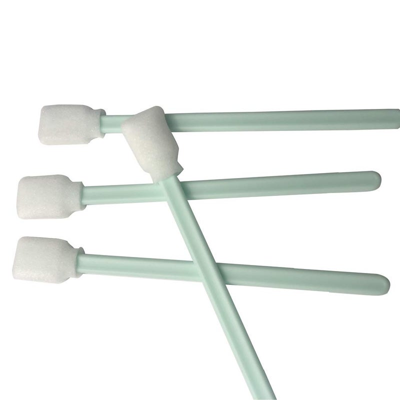INCHOO 100pc 5.1" Square Rectangle Foam Cleaning Swab Sticks for Solvent Format Inkjet Printer Roland Optical Equipment - Image 2