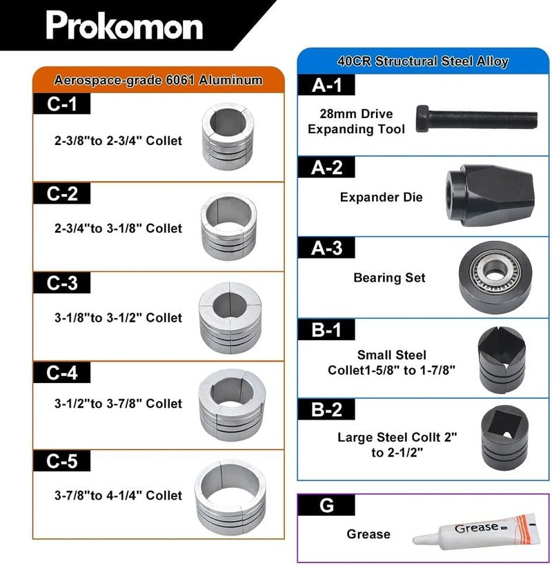 Prokomon Exhaust Pipe Stretcher Kit - Image 3