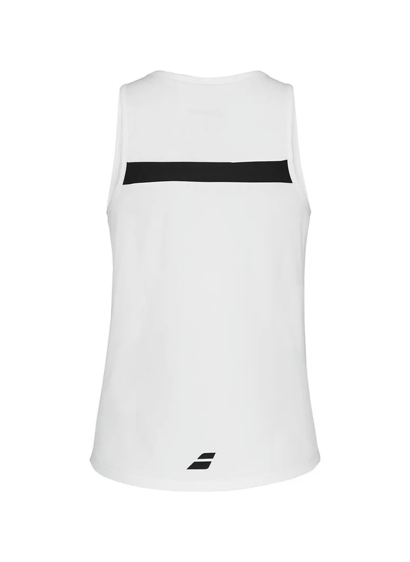 بابولات Babolat Padel Padel Tank Woman-6Ws25073-1000, Color - White, (French Brand)