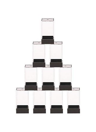 Wiz Dice - Dice Boxes - Clear Acrylic Display Box for Storage of Figurines, Collectibles, DnD Dice Set, Other Valuables - 1.43" x 1.43" x 1.75" - 10 ct - pzsku/ZADB001F30E7922814BA1Z/45/1749924264/1f2f19da-8881-4b11-9782-c0832bd7cde4