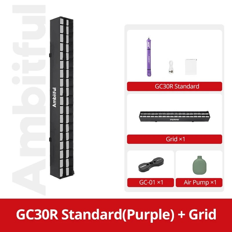 أمبيتيفول إضاءة استوديو تصوير Ambitful, GC30R-P with Grid - Image 1