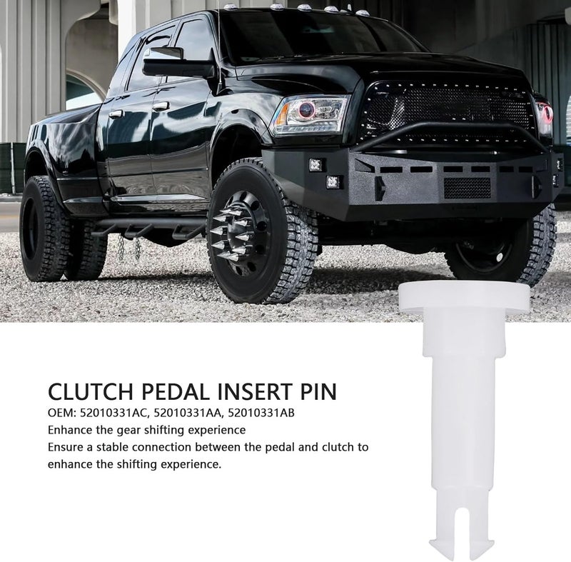 دبوس إدخال دواسة القابض، دبوس دواسة القابض، سيارة باتصال آمن، سهولة التركيب لطرازات 2500، 3500، 2002-2018 - Image 4