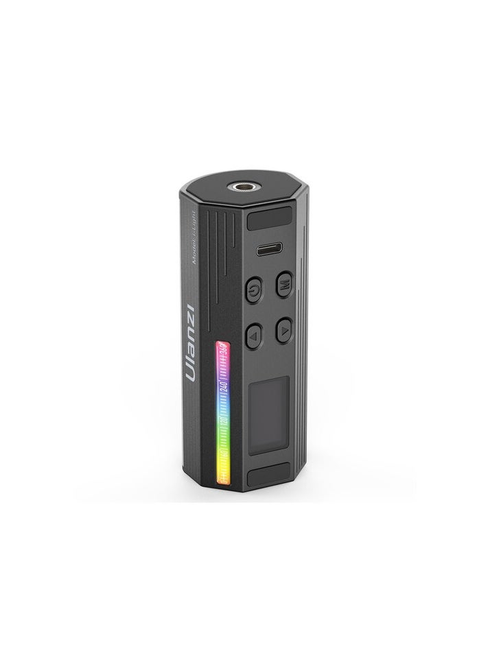 Ulanzi ULANZI I-Light Compact Magnetic RGB LED Tube Light – Pocket-Size Video Light with Full Color, Adjustable Brightness, Magnetic Back & USB-C Rechargeable for Content Creators & Vloggers  - Image 2
