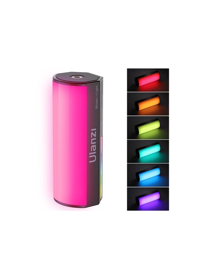 Ulanzi ULANZI I-Light Compact Magnetic RGB LED Tube Light – Pocket-Size Video Light with Full Color, Adjustable Brightness, Magnetic Back & USB-C Rechargeable for Content Creators & Vloggers  - Image 5
