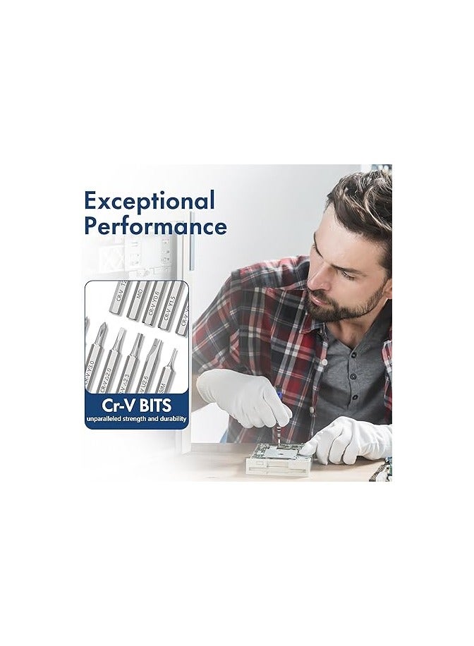 XOOL Professional Computer Repair Tool Kit, Precision Laptop Screwdriver Kit - Image 5