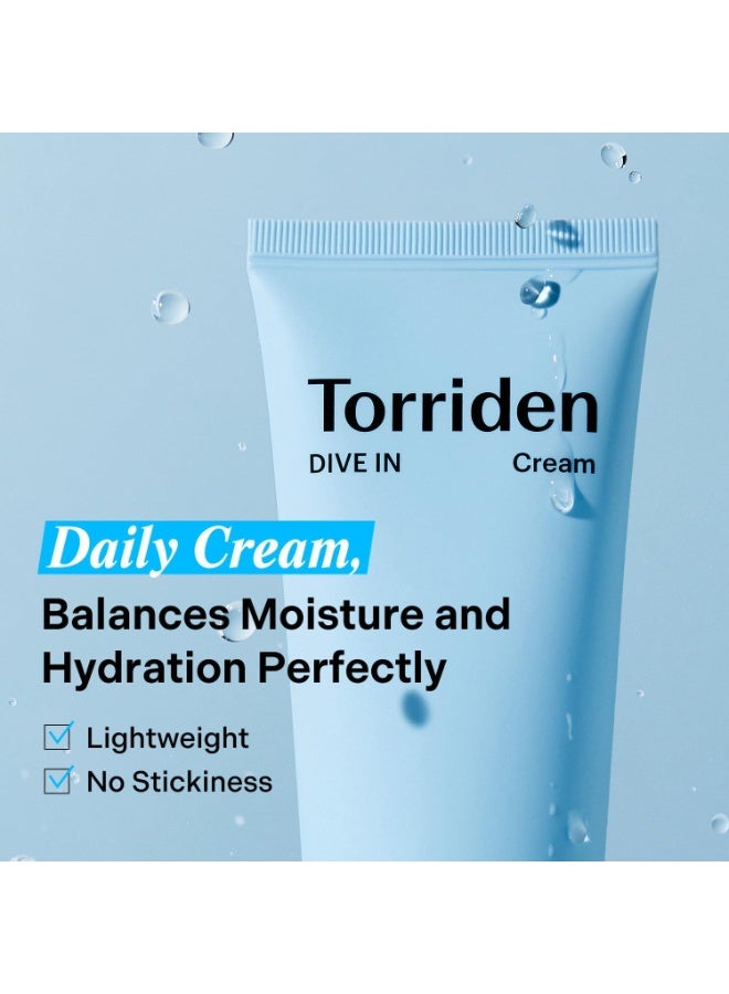 Torriden DIVE IN Low Molecular Hyaluronic Acid Cream 80ml - Image 3